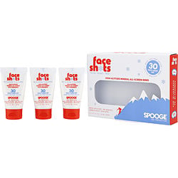Spooge by Spooge Face Shots To-Go Pocket Trio: High-Altitude Mineral Sunscreen SPF 30 -3x15ml/0.5OZ for UNISEX Spooge by Spooge Face Shots To-Go Pocket Trio: High-Altitude Mineral Sunscreen SPF 30 -3x15ml/0.5OZ for UNISEX