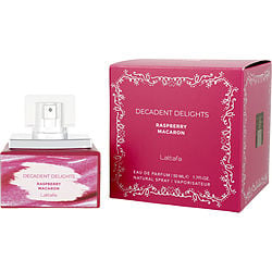 Lattafa Decadent Delights Raspberry Macaron bottle