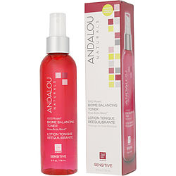 Andalou Naturals by Andalou Naturals Sensitive 1000 Roses Biome Balancing Toner -180ml/6OZ for WOMEN