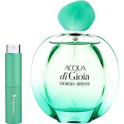 Acqua Di Gioia Intense by Giorgio Armani EAU DE PARFUM SPRAY 0.27 OZ (TRAVEL SPRAY) for WOMEN