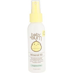 Sun Bum by Sun Bum Baby Bum Mineral Sunscreen Spray SPF 50 -88ml/3OZ for UNISEX Sun Bum by Sun Bum Baby Bum Mineral Sunscreen Spray SPF 50 -88ml/3OZ for UNISEX