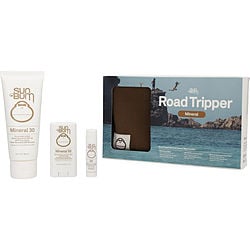 Sun Bum by Sun Bum Road Tripper Mineral Kit: Mineral Sunscreen Lotion SPF 30 88ml + Mineral Sunscreen Face Stick SPF 50 13g + Mineral Sunscreen Lip Balm 4.25g -3pcs for UNISEX Sun Bum by Sun Bum Road Tripper Mineral Kit: Mineral Sunscreen Lotion SPF 30 88ml + Mineral Sunscreen Face Stick SPF 50 13g + Mineral Sunscreen Lip Balm 4.25g -3pcs for UNISEX