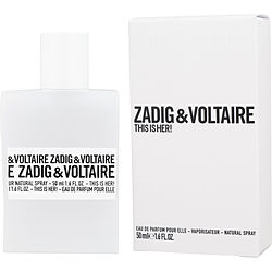Zadig &amp; Voltaire This Is Her! by Zadig &amp; Voltaire EAU DE PARFUM REFILLABLE SPRAY 1.6 OZ for WOMEN