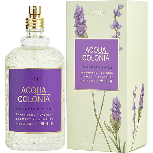 4711 Acqua Colonia by 4711 Lavender & Thyme eau de Cologne Spray 5.7 oz - Photo 1 sur 1