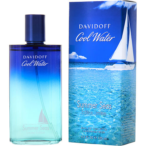 Cool Water Summer Seas by Davidoff EDT Spray 4.2 oz - Photo 1 sur 1